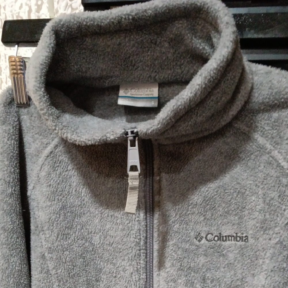 Columbia Charcoal Fleece Jacket